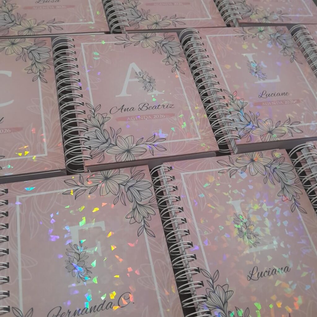 Cadernos e agendas personalizadas para brindes corporativos no Brasil