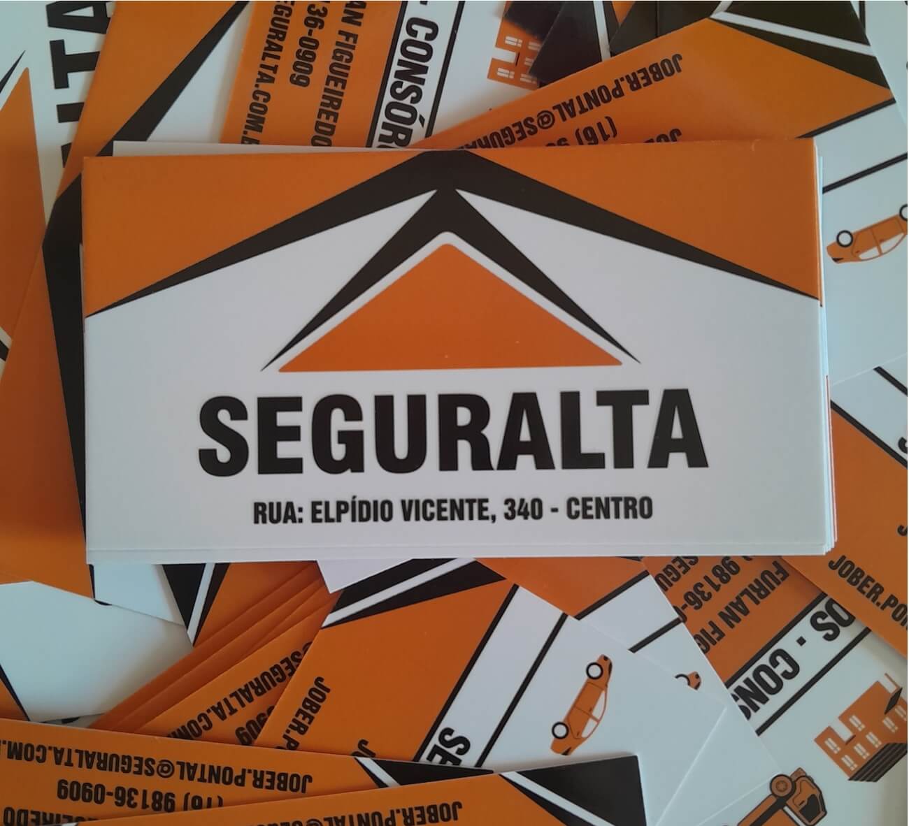 Cartão de visita personalizado para empresas com entrega em todo o Brasil