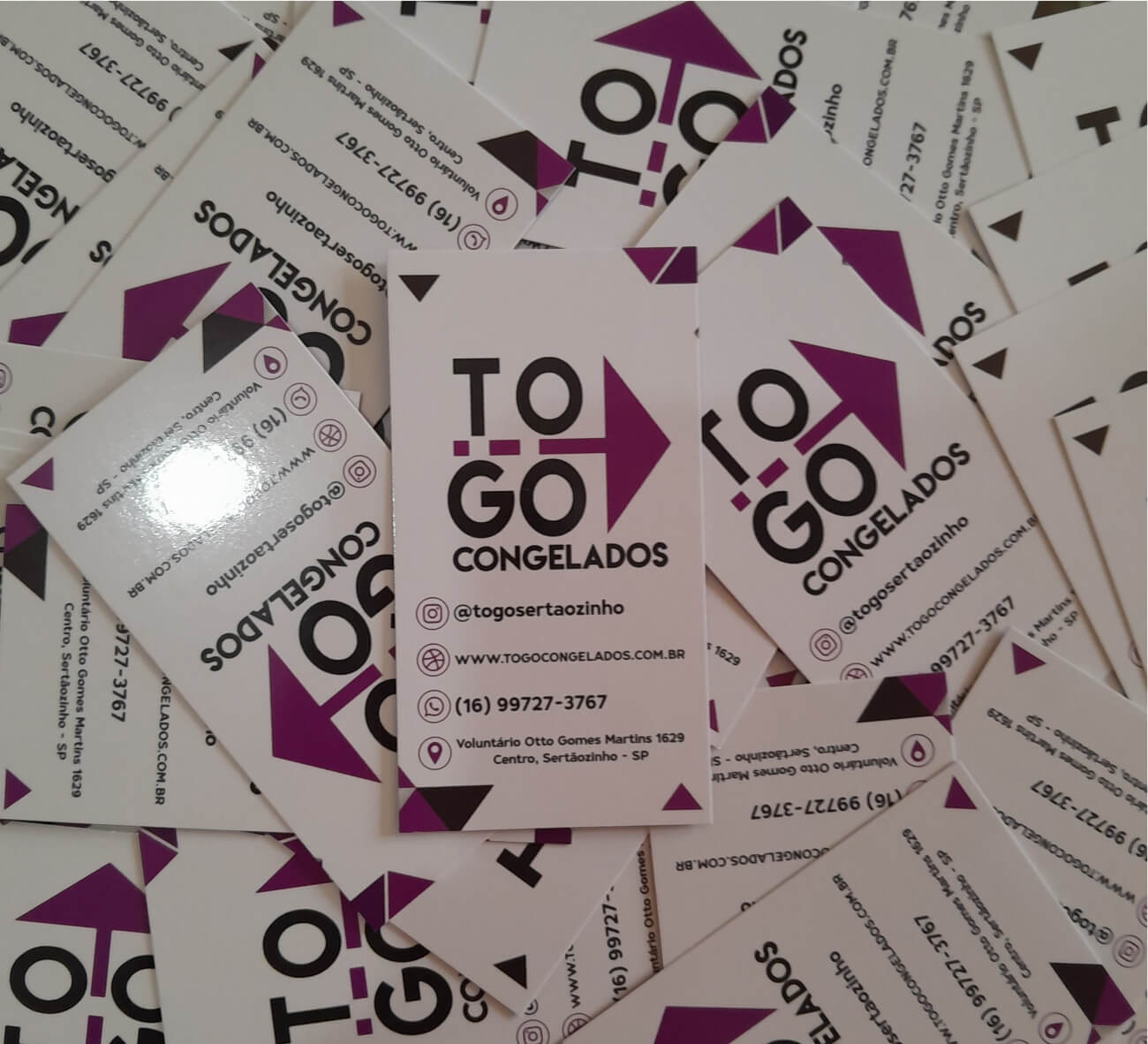 Cartão de visita personalizado para empresas com entrega em todo o Brasil